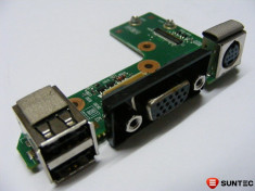 Port USB + S-Video + VGA Zepto Znote 6224W 6050A2117801 foto