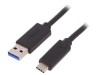 Cablu USB 3.0 A la C 1m, QOLTEC