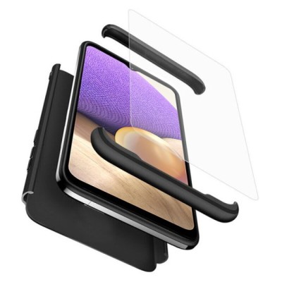 Husa pentru Samsung Galaxy A32 5G + Folie - GKK 360 - Black foto