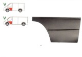Panou reparatie usa Ford TRANSIT (VE6/VE83/VE64), 10.1985-09.1994 model Scurt si Mediu, partea stanga, inferior, fata ,inaltimea 565 mm, cu 2 nervuri