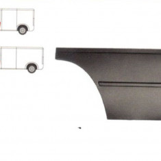 Panou reparatie usa Ford TRANSIT (VE6/VE83/VE64), 10.1985-09.1994 model Scurt si Mediu, partea stanga, inferior, fata ,inaltimea 565 mm, cu 2 nervuri