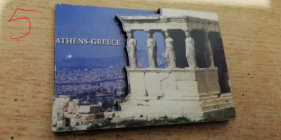 M3 C1 - Magnet frigider - Tematica turism - Grecia - 20 foto