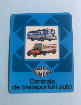 Calendar 1972 auto transport foto