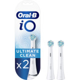 Rezerve periuta de dinti electrica Oral-B iO Ultimate Clean, compatibile doar cu seria iO, 2 buc, Alb