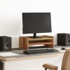 VidaXL Suport monitor, lemn vechi, 42x24x16 cm, lemn prelucrat