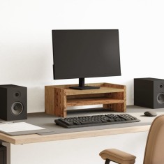 vidaXL Suport monitor, lemn vechi, 42x24x16 cm, lemn prelucrat 854722