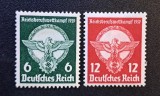 Germania (Deutsches Reich 1939) Seria Completă Comemorative "Reichsberufswettkampf 1939" (6Pf Verde &amp; 12Pf Roșu, MINT / Neștampilate) CLK1