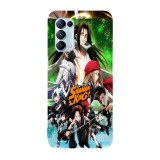 Husa compatibila cu Oppo A54 5G, Viceversa, model Yohs team and Hao Shaman King, Silicon, TPU, Transparent, Carcasa