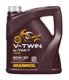 Ulei motociclete, 20w50 Mannol V-Twin, 4L Cod Produs: MX_NEW MN7808-4ML