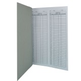 Cumpara ieftin Registru prezenta personal auxiliar coperta carton subtire