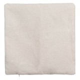 Fata de Perna Decorativa Chenille Ecru 40x40 cm