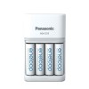 Incarcator Smart &amp; Quick Eneloop Panasonic include 4x AA (R6) 2000mA K-KJ55MCD40E