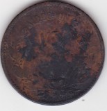 Grecia 10 lepta - George I, an greu lizibil