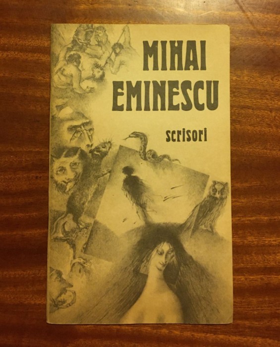 Mihai Eminescu - Scrisori (1991, Chișinău - ediție superb ilustrată!)