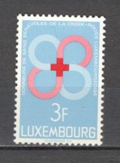 Luxemburg.1968 Crucea Rosie-Donarea de sange ML.74 foto