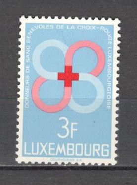 Luxemburg.1968 Crucea Rosie-Donarea de sange ML.40 foto