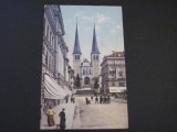 Carte Poștală Vintage Elveția - Luzern , Biserică Romano-Catolică (cel mai probabil din perioada 1900&ndash;1940)