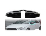 Capace Oglinzi Batman Negru Lucios Audi A3 8V (2014-2020) ALM - Tuning Exterior, Aspect Sport