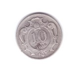 Moneda Austria 10 heller 1910, stare buna, curata