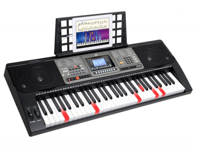Orga electronica MK-816 clape luminoase LED imitatie pian TouchSensitive MIDI-PC foto