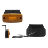 Lampa gabarit auto BestAutoVest 24V dreptunghiulara Portocaliu cu LED, 110x53mm , cu suport fixare, 1 buc.