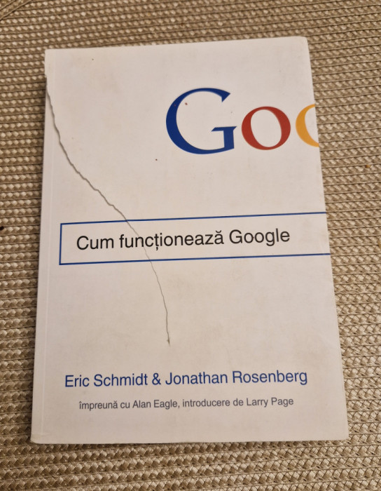 Cum functioneaza Google Eric Schmidt Resenberg