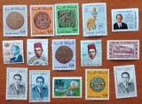 MAROC-lot 15-dif.''-mnh/stampilat-vezi-Scan