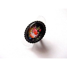 inel sticla cu flori 45710
