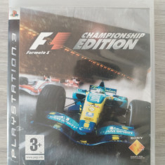 Formula 1 F1 Championship Edition Joc Playstation 3 PS3