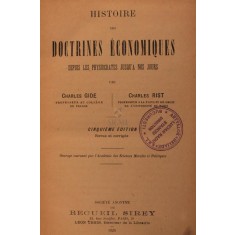 HISTOIRE DES DOCTRINES ECONOMIQUES