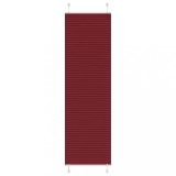 Jaluză plisată Bordeaux Roșu 55x200 cm Lățime țesătură 54,4 cm