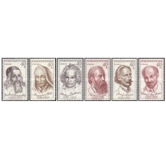 Cehoslovacia 1970 - personalitati, serie neuzata