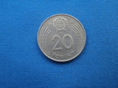 20 FORINT 1983 -UNGARIA foto