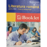 Margareta Onofrei - Literatura rom&acirc;nă pentru BAC - Proza și dramaturgia (editia 2014)