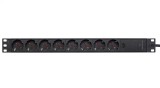Prelungitor rack PDU 19 8 prize schuko 45 grade 3 metri H05VV-F 3G1.5 230V 3500W IP20