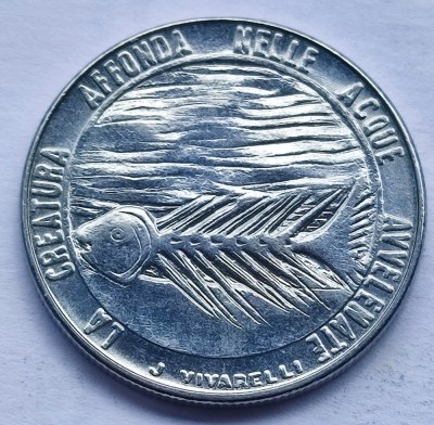 173. Moneda San Marino 100 lire 1977 foto