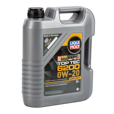 Ulei Motor Liqui Moly Top Tec 6200 LL lV 0W-20 5L 20789 foto