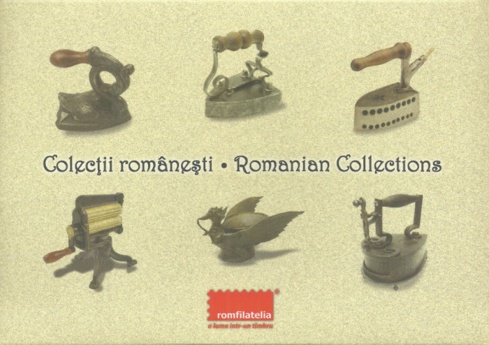 Romania, LP 1951/2012, Fiare de calcat (II) - Colec. rom., c.p.i. maxime in etui