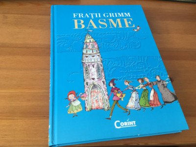 FRATII GRIMM, BASME. ILUSTRATE DE VALERIA MOLDOVAN. FORMAT MARE. ED. CORINT 2011 foto