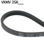 SKF VKMV 3SK751 Curea transmisie cu caneluri
