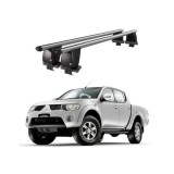 Cumpara ieftin Bare transversale portbagaj auto aluminiu compatibile plafon neted Mitsubishi L200 Triton IV 2006-2015 argintii sau negre