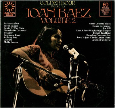 Vinil Joan Baez &amp;ndash; Golden Hour Presents Joan Baez Volume 2 (VG) foto