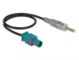 Cablu antena FAKRA Z la DIN plug RG-174 32cm, Delock 85720