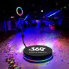 Inchiriere platforma 360 Selfie Video Booth , Capturi Unice, Amintiri Spectaculoase!