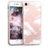 Husa pentru Apple iPhone 8 / iPhone 7 / iPhone SE 2, Silicon, Alb, 46227.39, Carcasa, Kwmobile