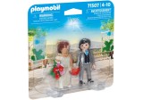 Playmobil-SET 2 FIGURINE CUPLU DE NUNTA