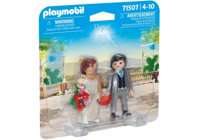 Playmobil-SET 2 FIGURINE CUPLU DE NUNTA foto