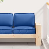 vidaXL Set de perne pentru palet 2 pcs Albastru regal Material Oxford 3329056