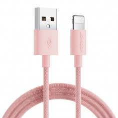 Cablu Joyroom Cablu USB - Încărcare Lightning / Transmisie De Date 1m Roz (S-1030M13)