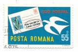 Romania (604) - Codificarea postala in Romania, 1975 - obliterata